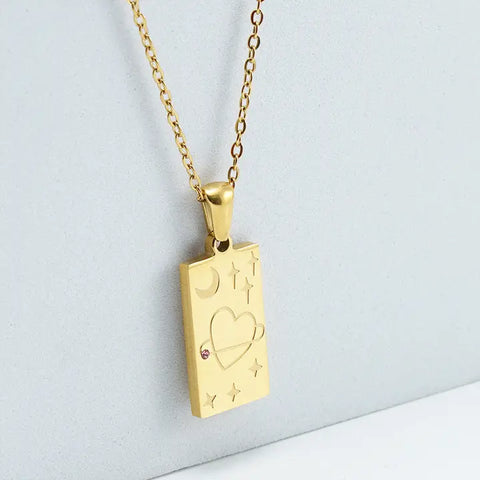 Tarot Necklace  - Heart