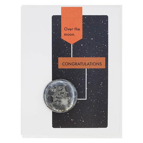Over the Moon Card