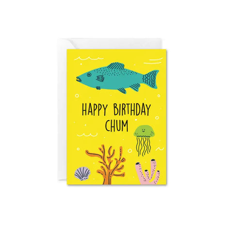 Birthday Chum Card