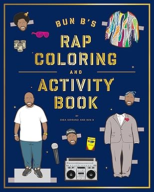 Bun B Rap Colouring & Activity Book