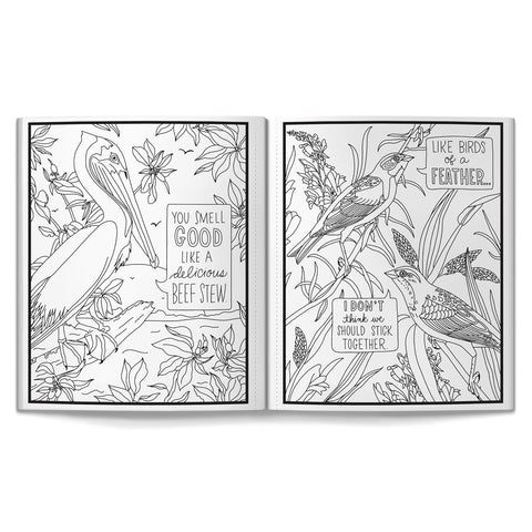Salty Birds Colouring Book