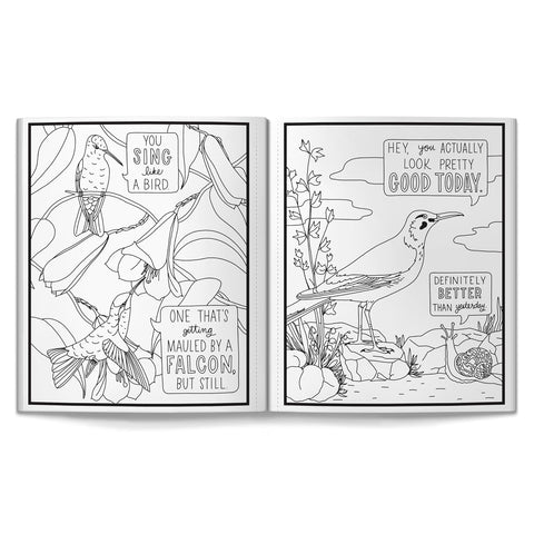 Salty Birds Colouring Book
