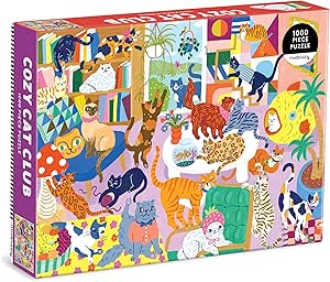Cozy Cat Club Puzzle