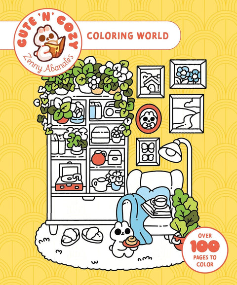 Cute' N' Cozy Colouring Book