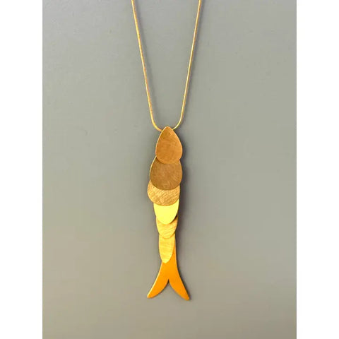 Long Fish Necklace