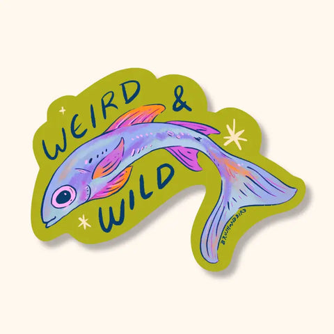 Weird & Wild Fish Sticker
