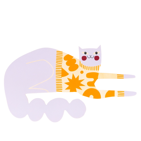 Rolls The Cat Wall Decor