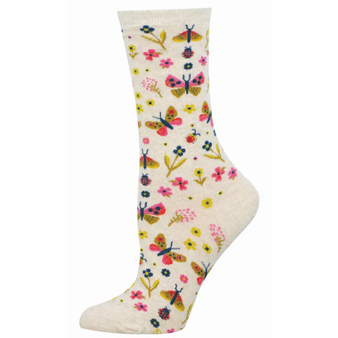 Butterfly Floral Socks