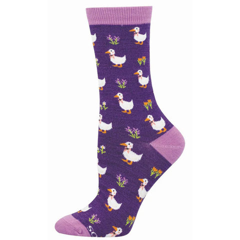 Duck Duck Flower Socks