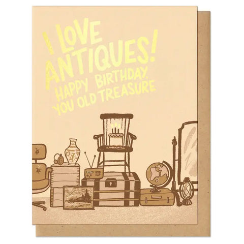 Happy Birthday Old Treasure Card