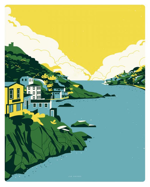 Looking Out To Sea Print