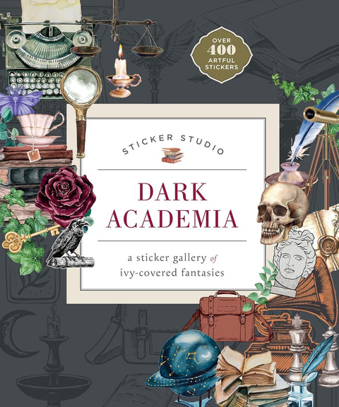 Dark Academia Sticker Book