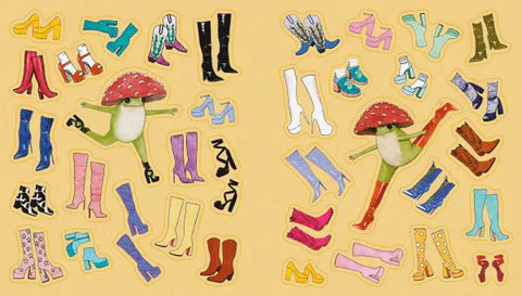 The Little Frog Sticker Book