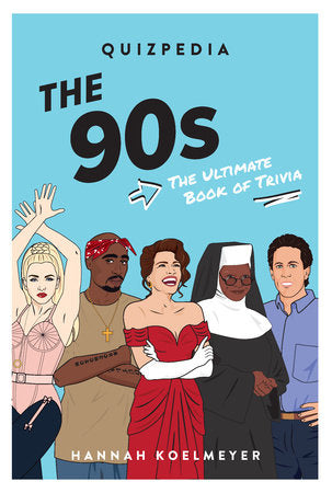 The 90'S Quizpedia Book