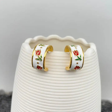 Tulip Hoops