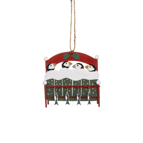 Puffin's On Christmas Eve Ornamnet
