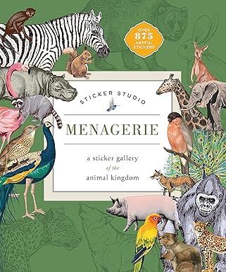 Menagerie Sticker Book