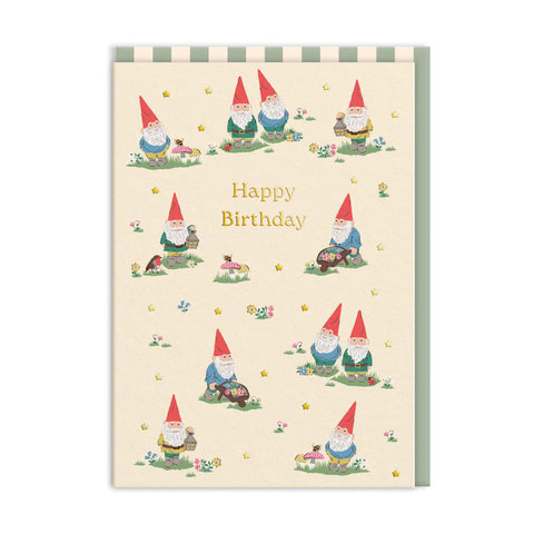 Birthday Gnomes Card
