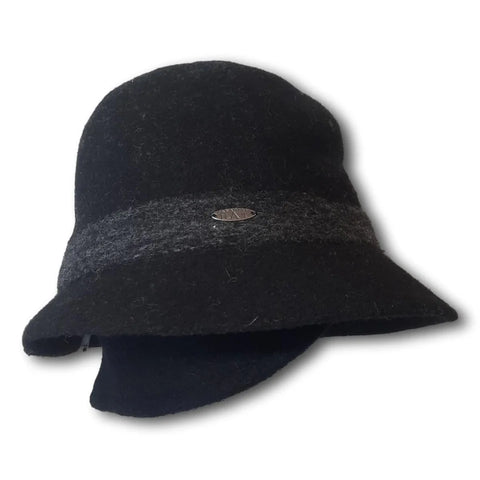 Felted Cloche With Earflap