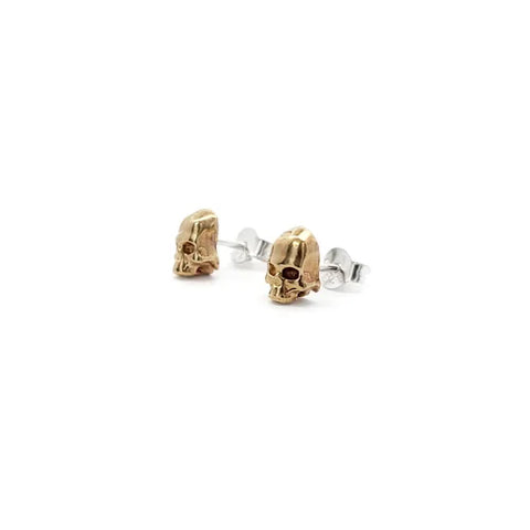 Medium  Skull Studs