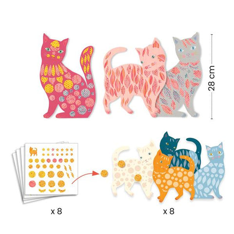 Cute Cats Paper Activity