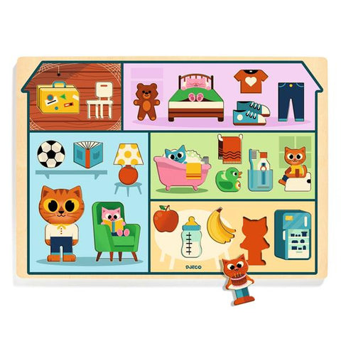 Puzzlo House Wooden Puzzle