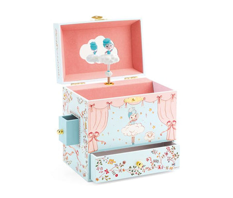 Ballerina On Stage Music Box