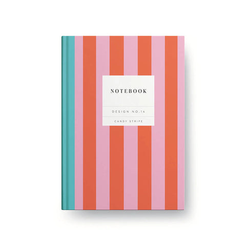 Candy Stripe Notebook