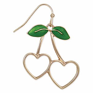 Heart Cherry Earrings