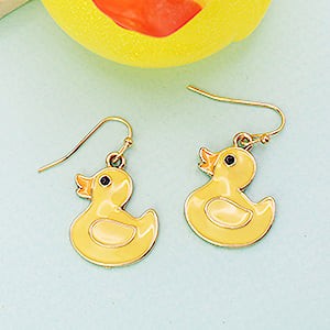 Rubber Duck Earrings