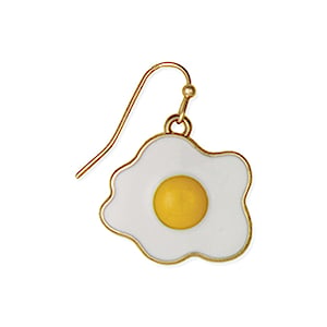 Fried Egg Earrings