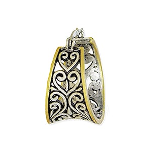 Filigree Hoop Earrings