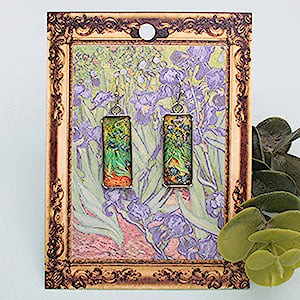 Iris Earrings