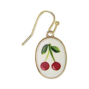 Red Cherry Earrings