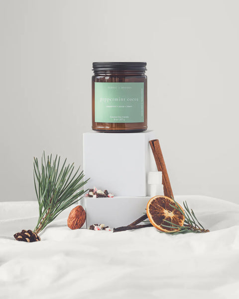 Peppermint Cocoa Candle