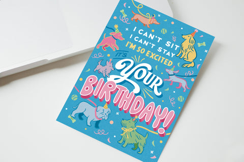 So Excited Card