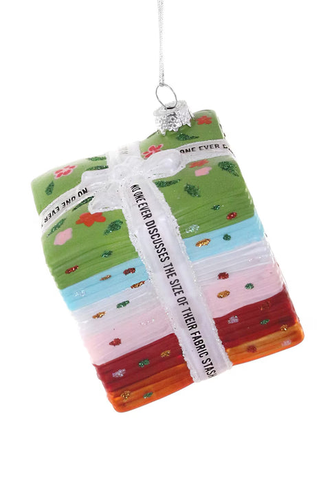 Fabric Stash Ornament