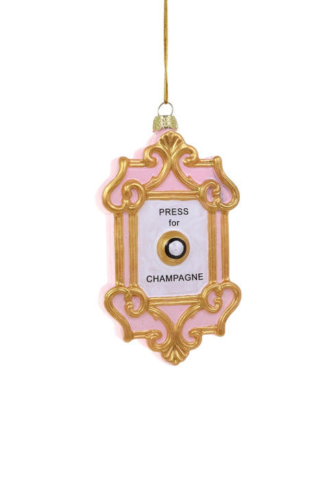 Press For Champagne Ornament