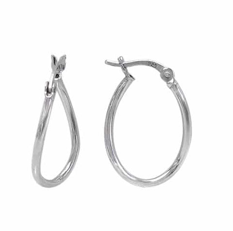Wavy Oval Hoops