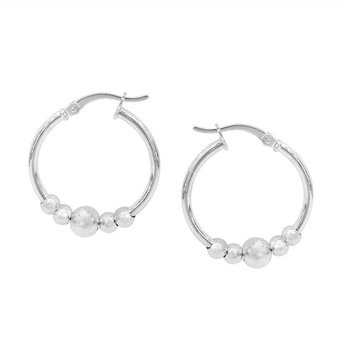 5 Bead Hoops