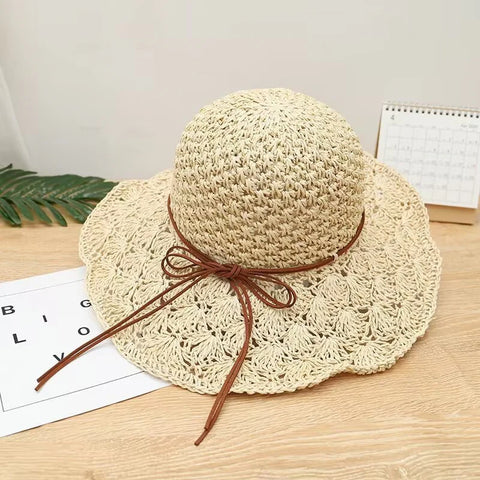 Open Weave Floppy Hat