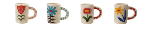 Flower Mugs