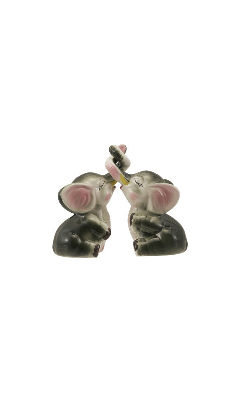 Interlocked Elephant Salt & Pepper Set