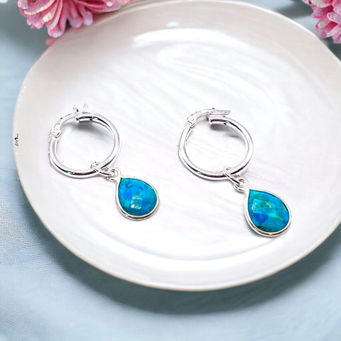 Alma Earrings - Turquoise
