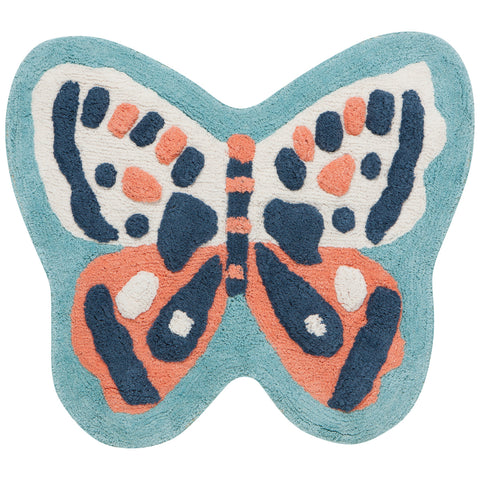 Flutter Shaped Bath Mat