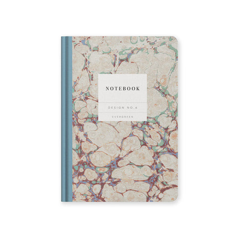 Earthy Marble Notebook