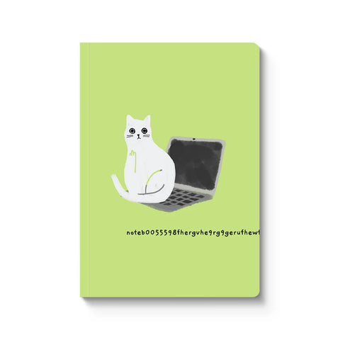 Laptop Cat Notebook