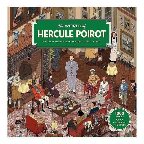 The World of Hercule Poirot 1000pc Puzzle
