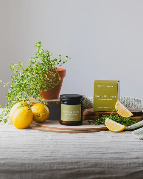 Lemon & Thyme Candle