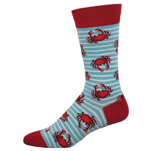 Crabby Crew Socks - Blue